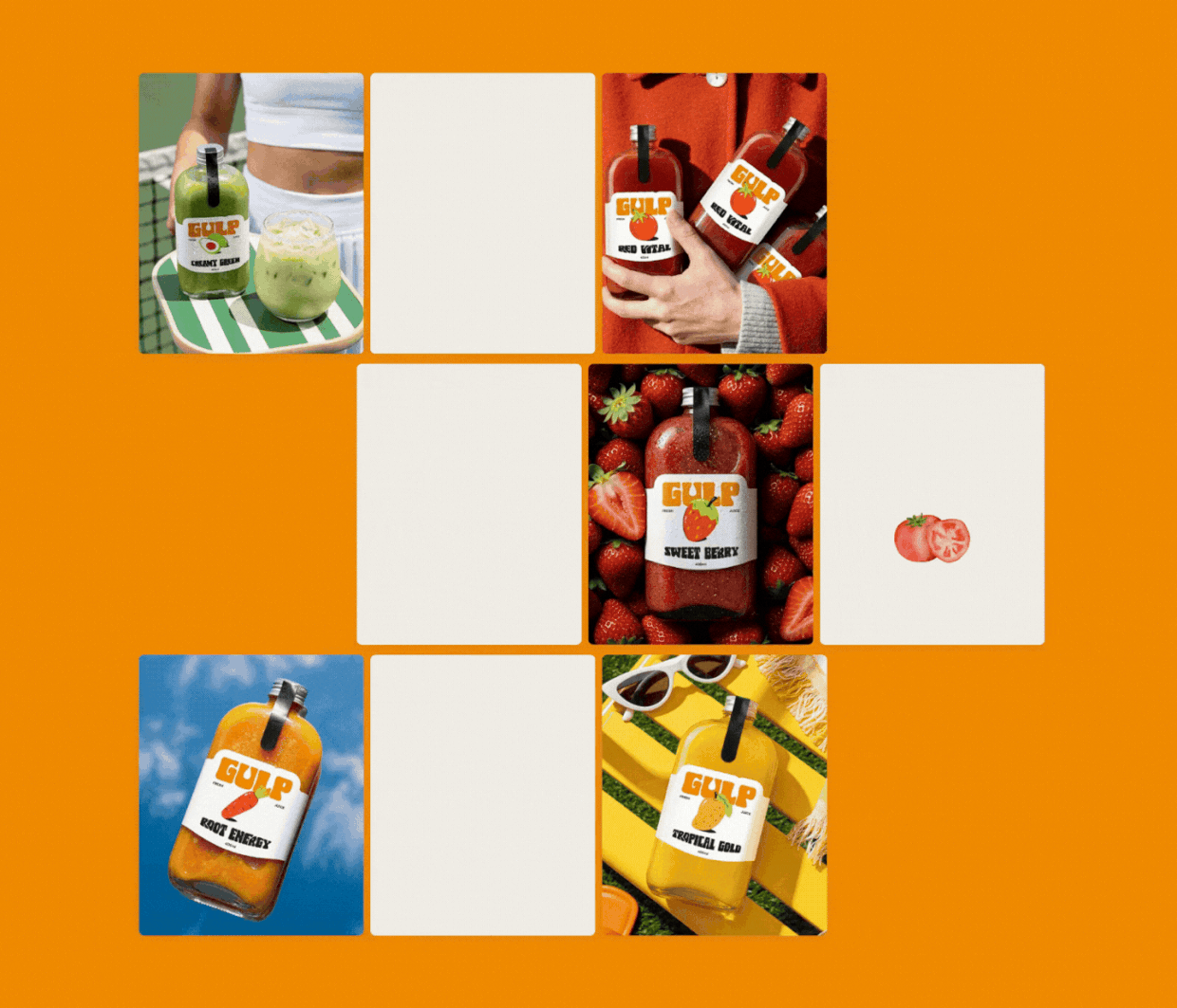 Gulp Juice - Full Brand Identity & Social Media Design Image 30