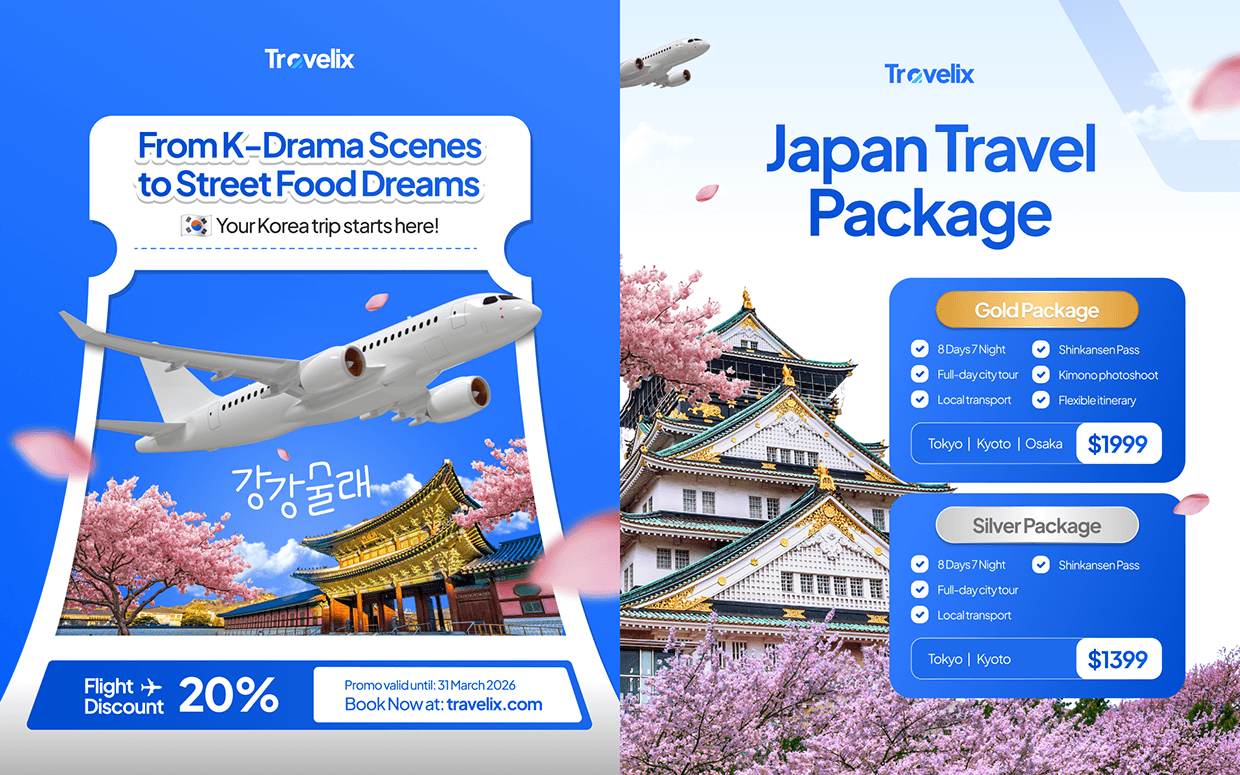 Travelix - Social Media Strategy Kit Image 5