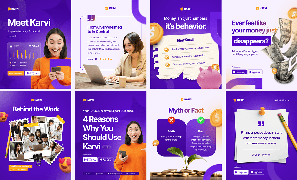 Karvi Finance - Social Media Design & Content Startegy Image 8