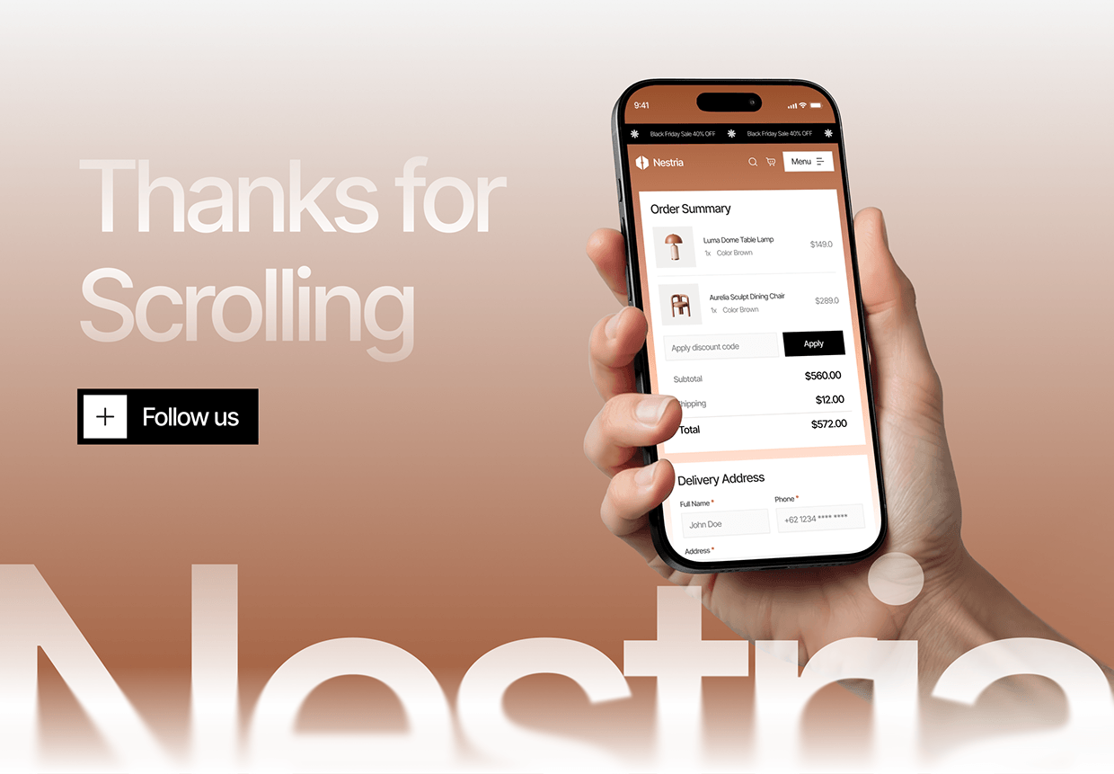 Nestria - Website E-commerce UI/UX Premium Product Image 17