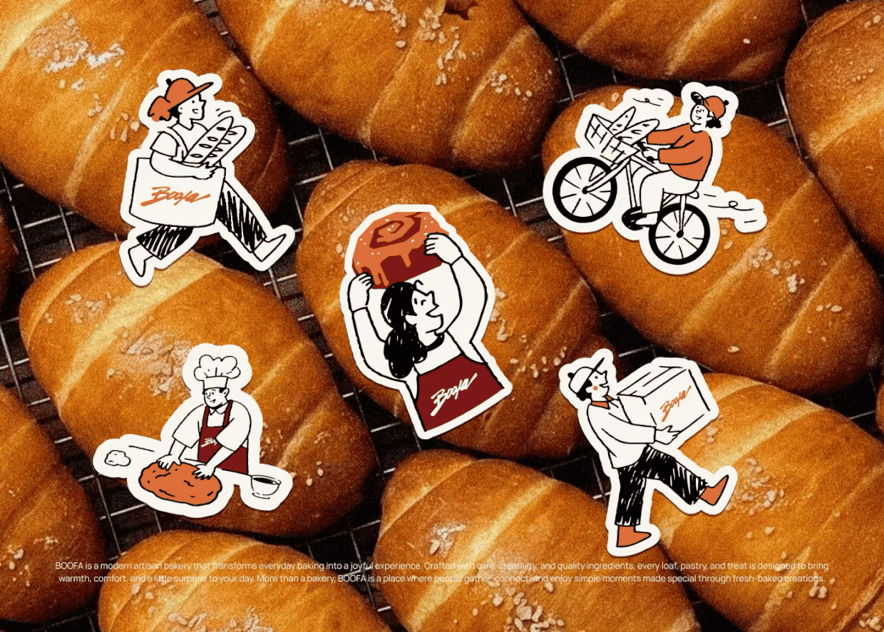 BOOFA - Bakery Branding & Visual Identity Image 4