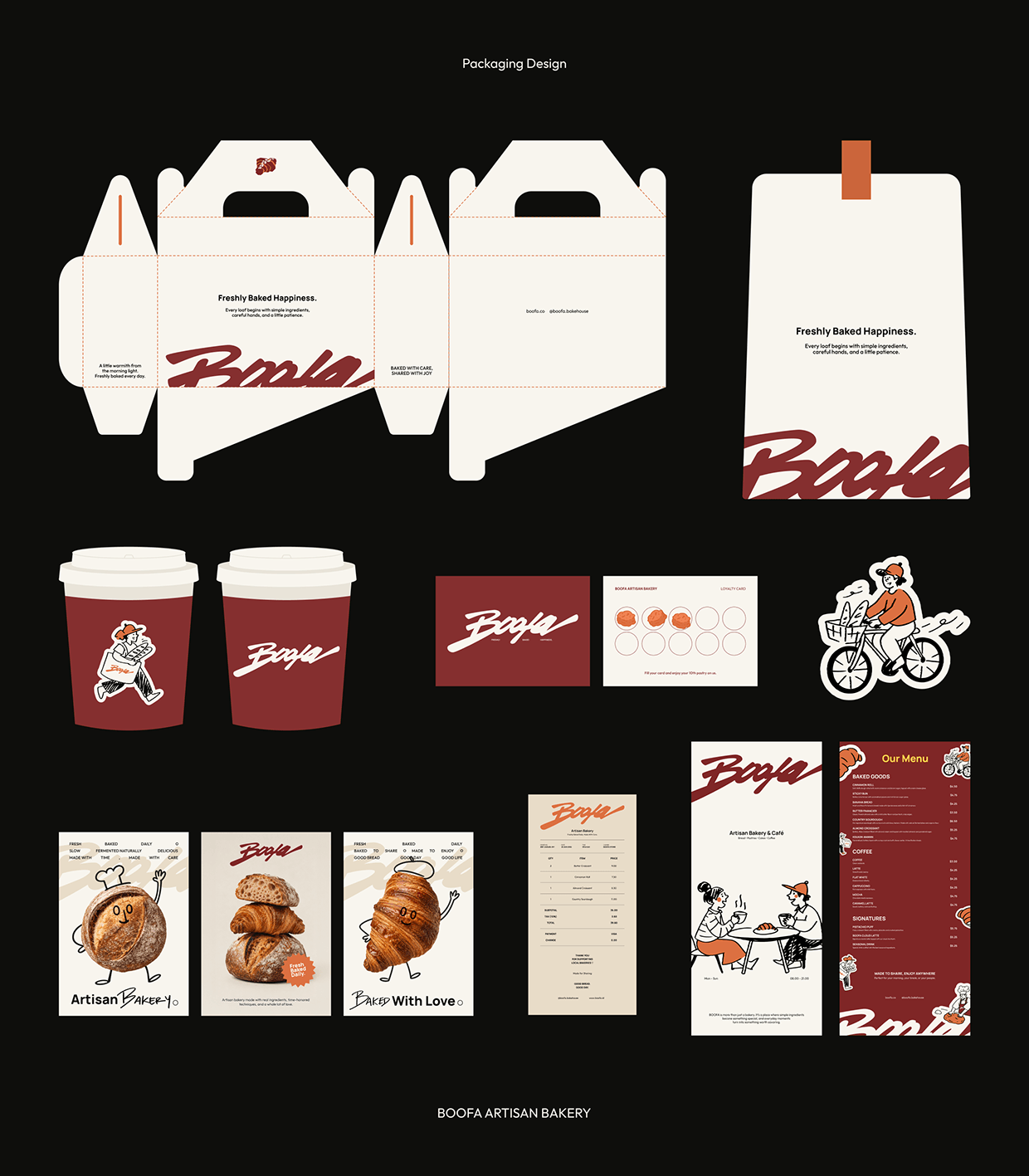 BOOFA - Bakery Branding & Visual Identity Image 10