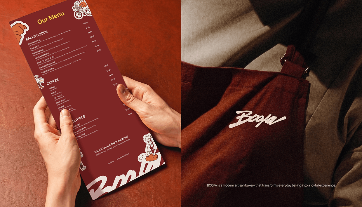 BOOFA - Bakery Branding & Visual Identity Image 13