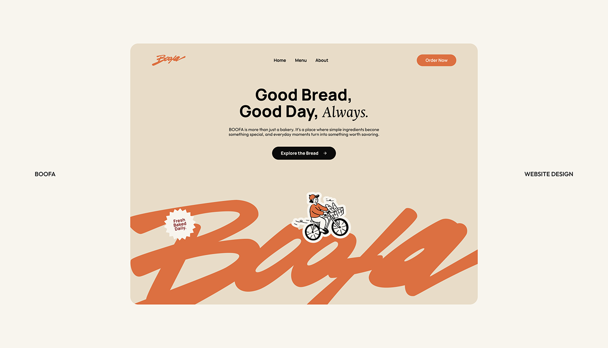 BOOFA - Bakery Branding & Visual Identity Image 20