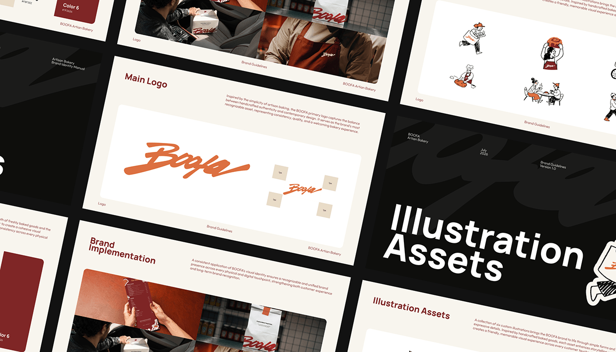 BOOFA - Bakery Branding & Visual Identity Image 24