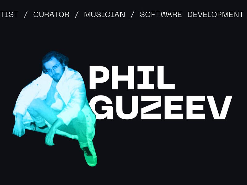 Artist's portfolio website