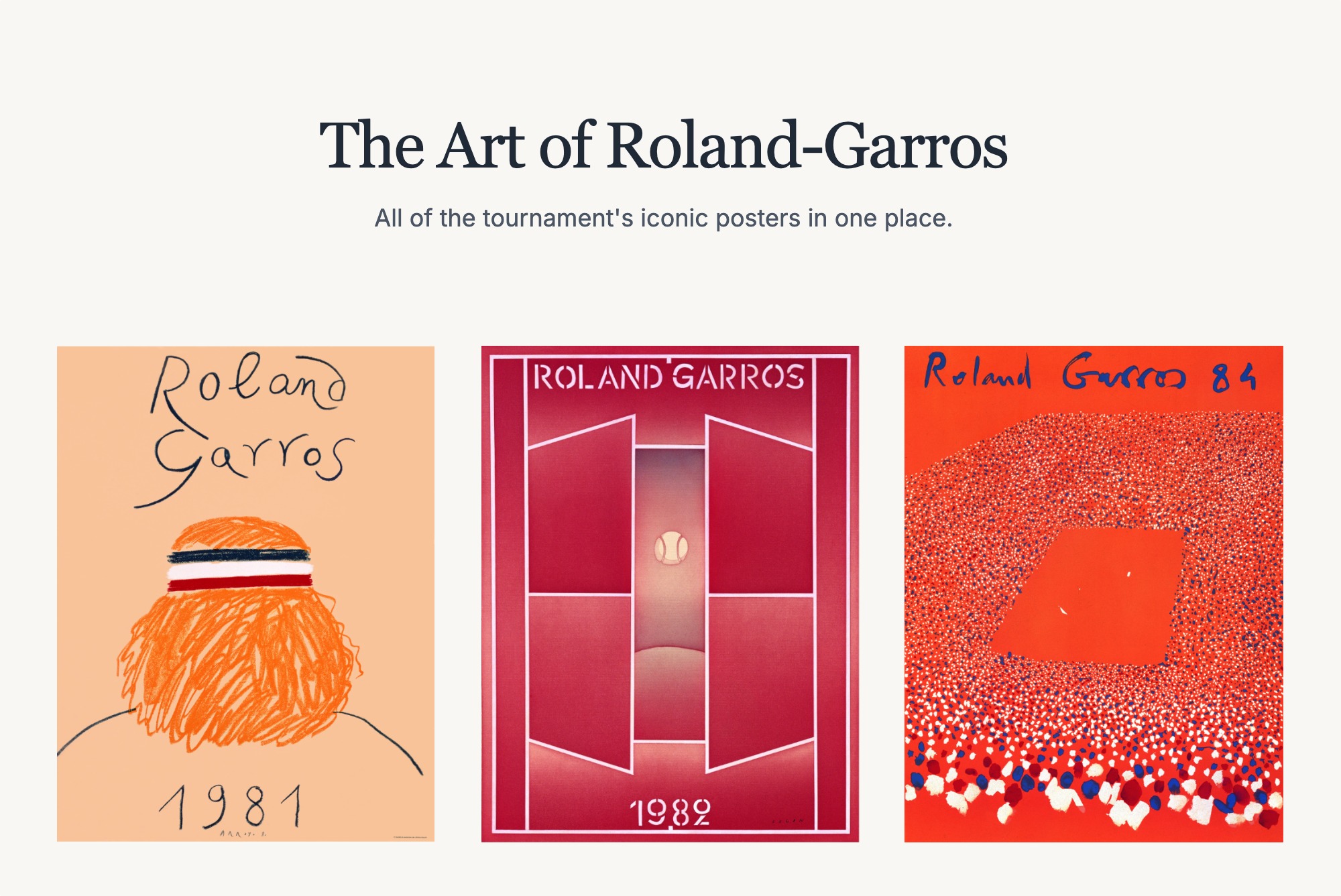 Garros Gallery