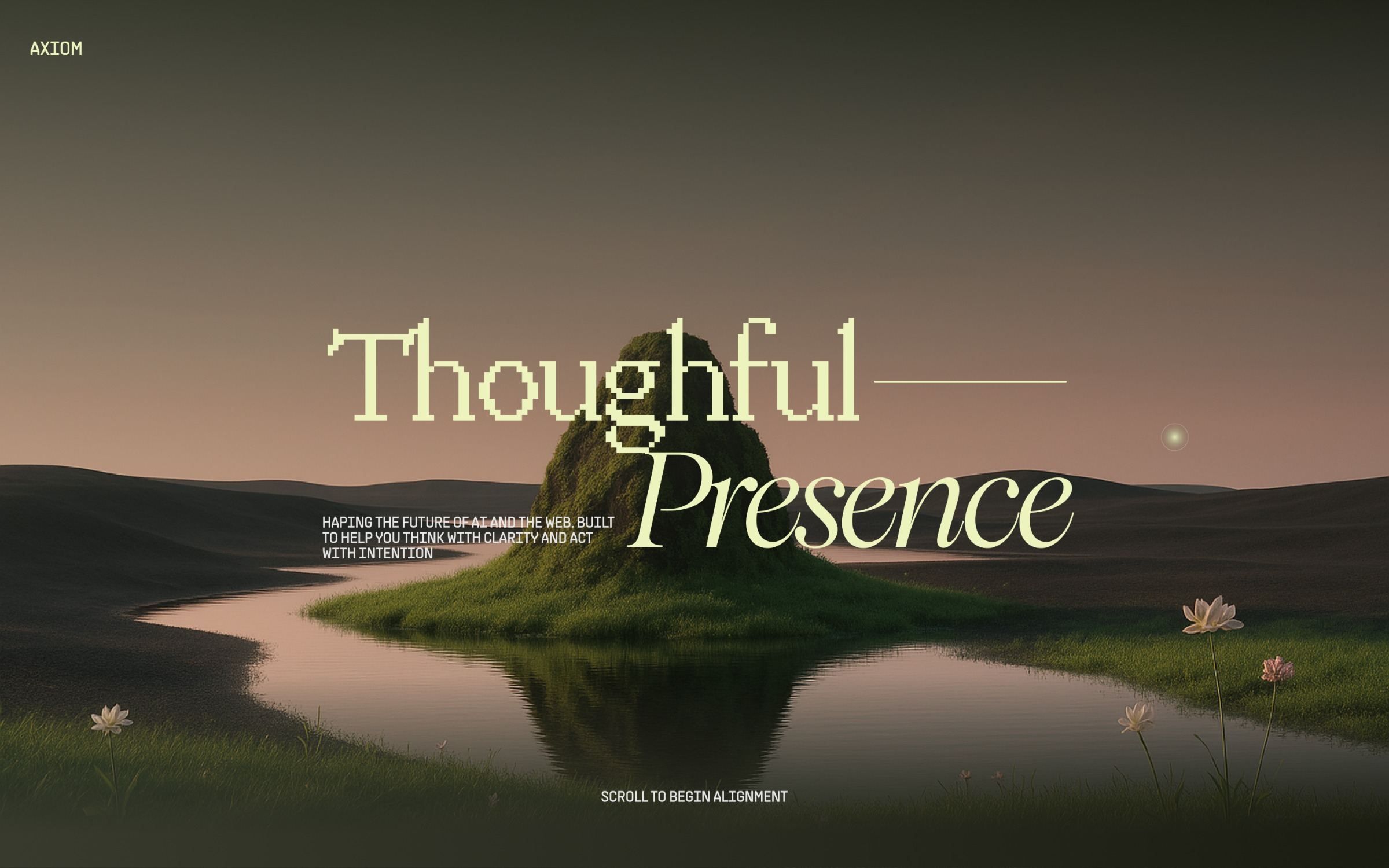 AXIOM — Concept AI Interface Image 1