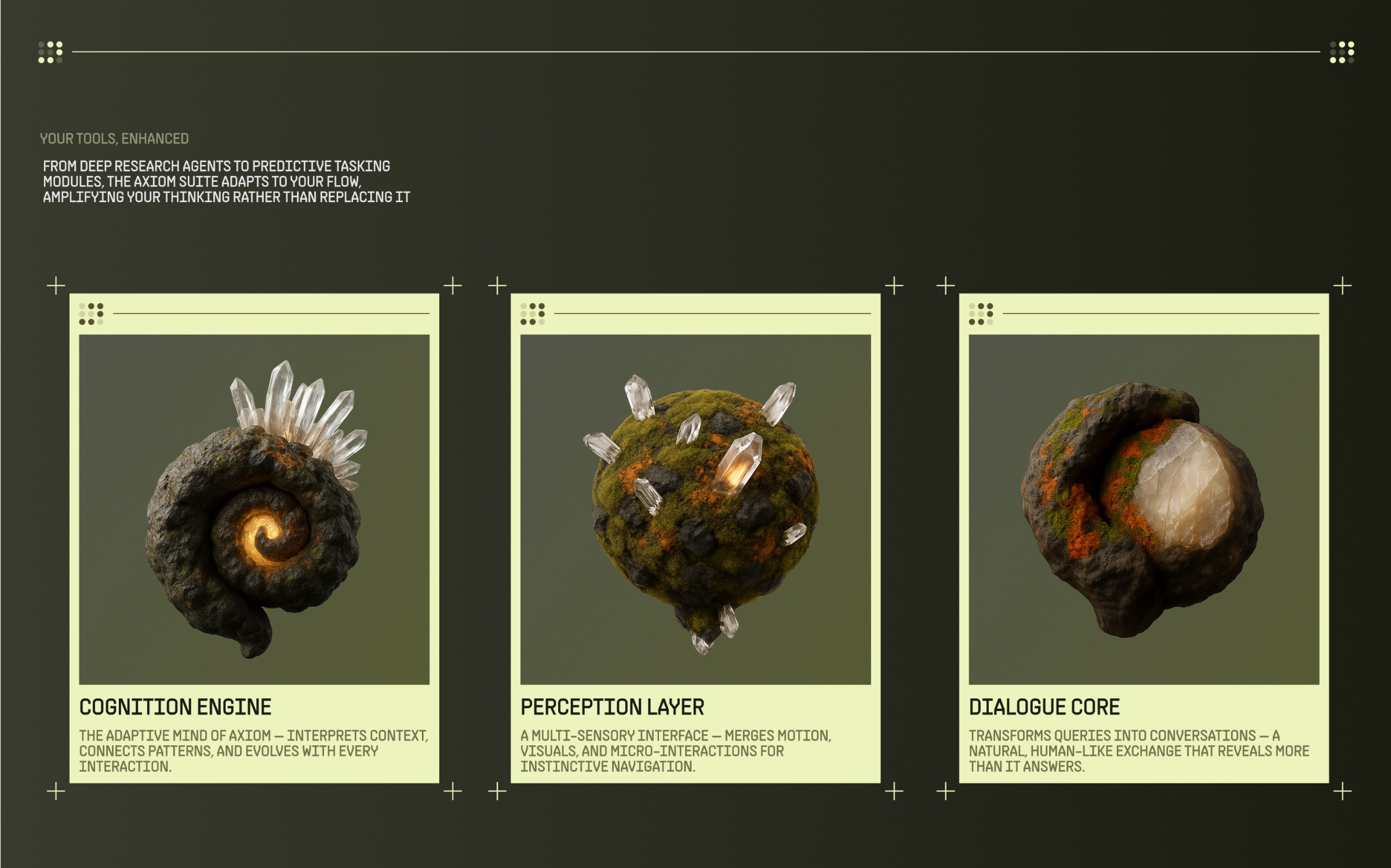 AXIOM — Concept AI Interface Image 5