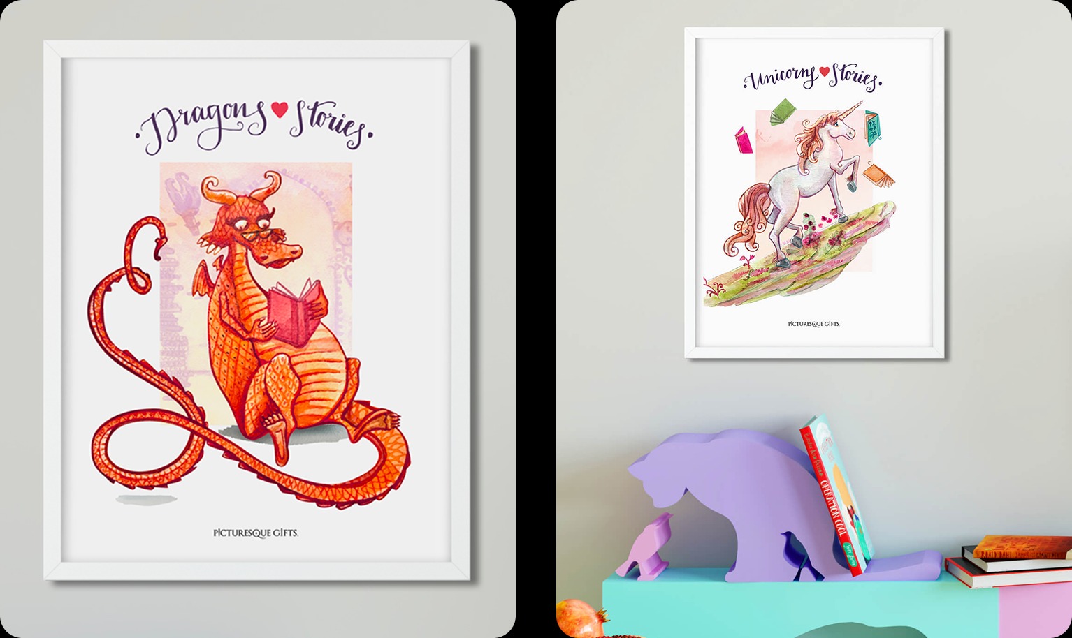 Picturesque Stories - Coloring Book Image 3