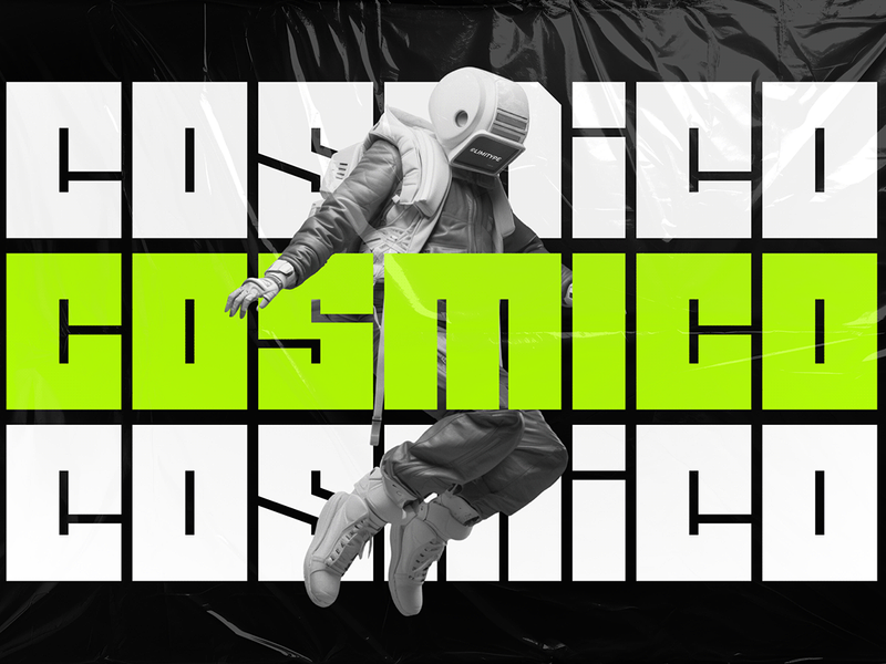 Cosmico - Bold Font