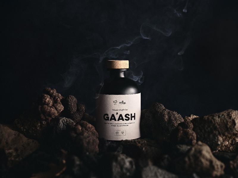 Ga'ash Volcanic Truffle Gin Design