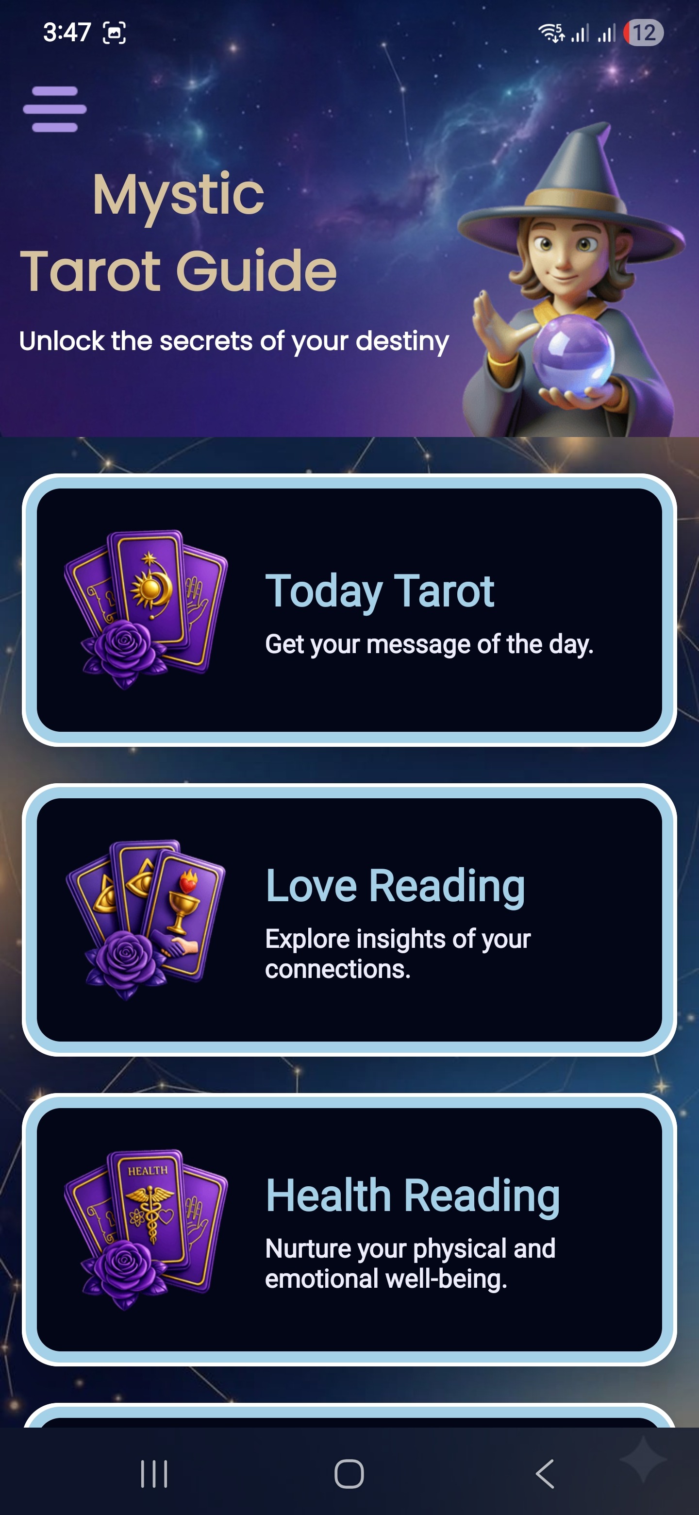 Tarot Reading & Horoscope – Apps on Google Play Image 1