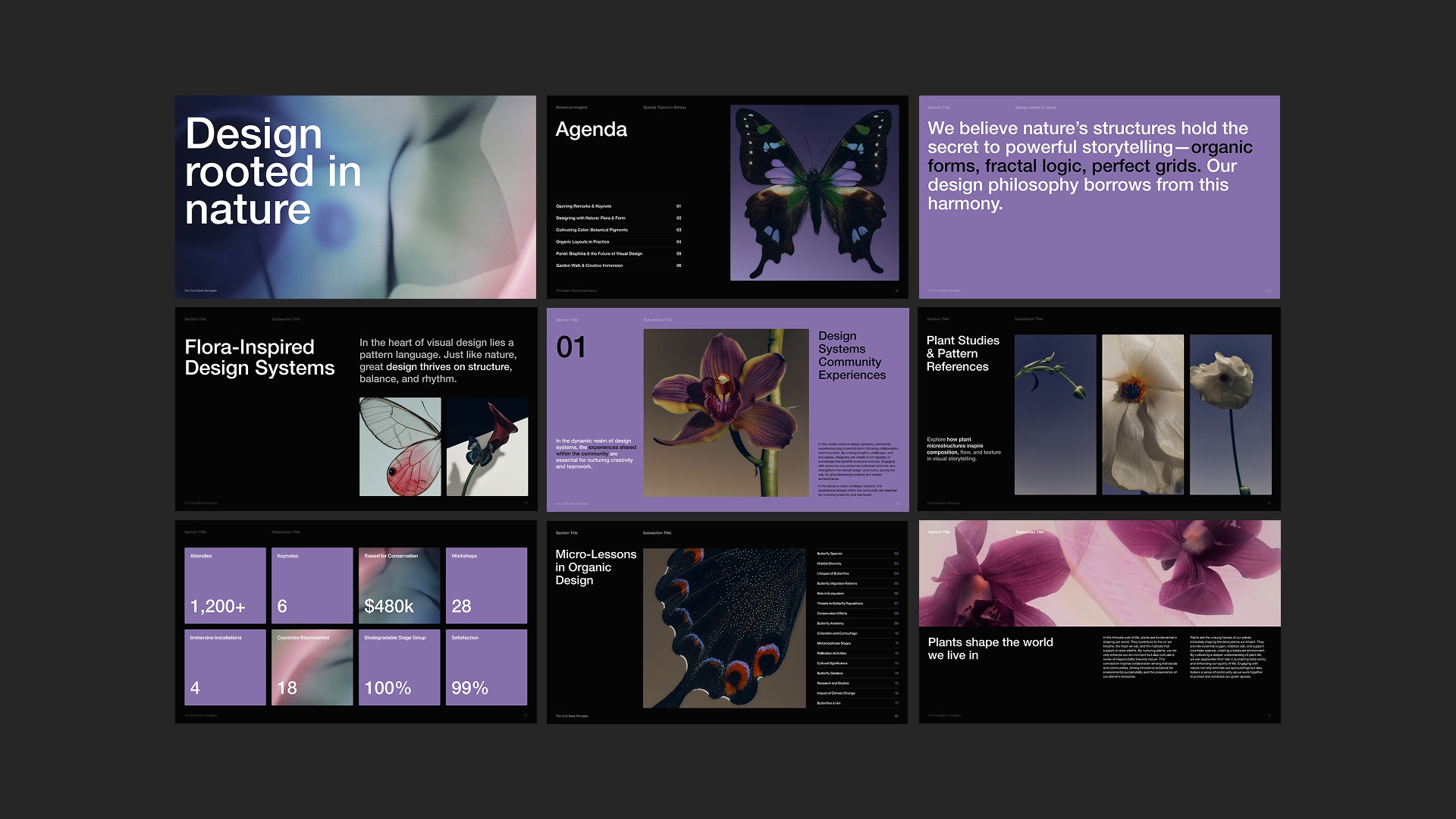 🏁 The Grid Deck Template Figma & Figma Slides Image 1