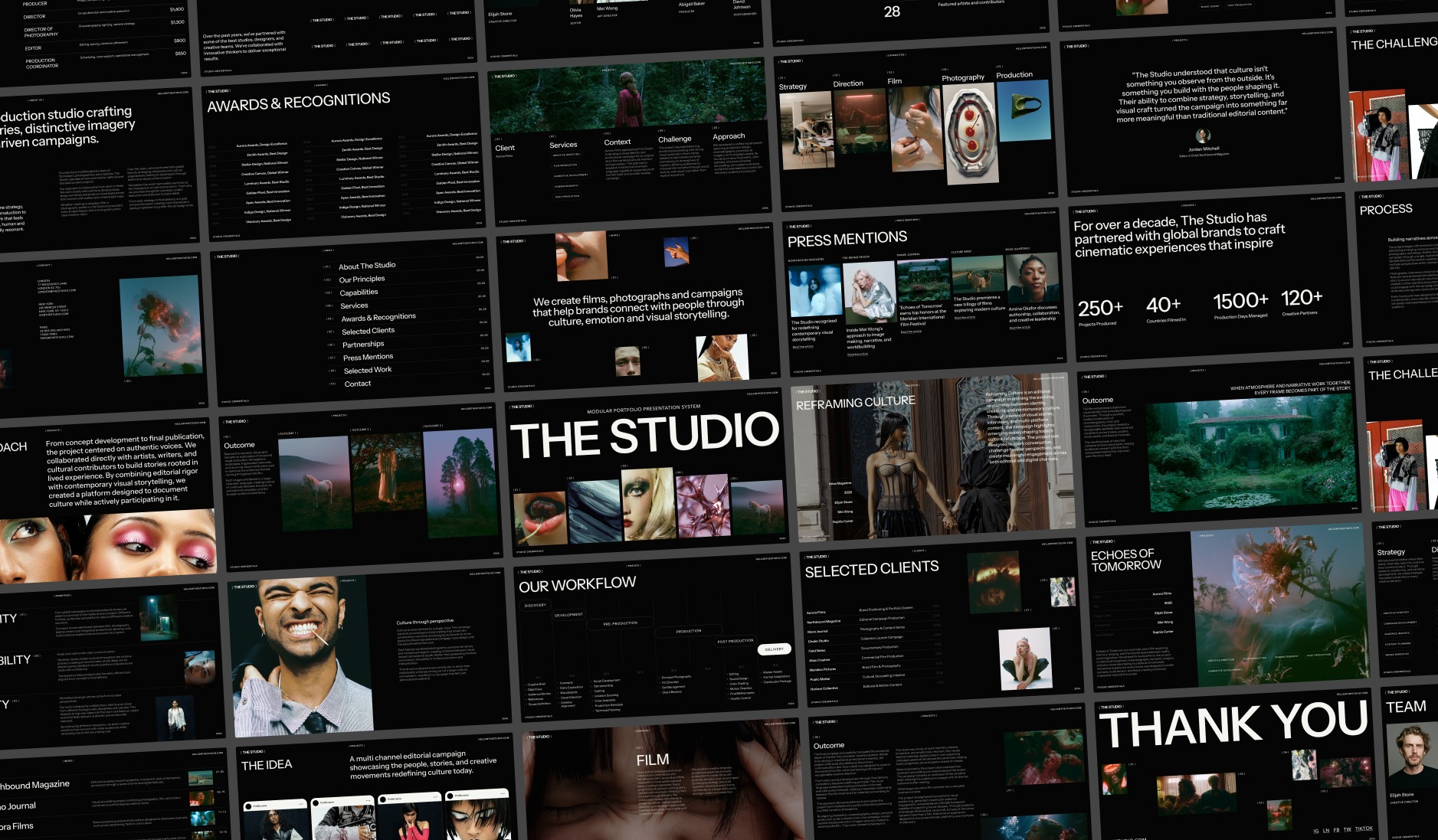 🍒 The Studio - Modular Portfolio Presentation System Image 1
