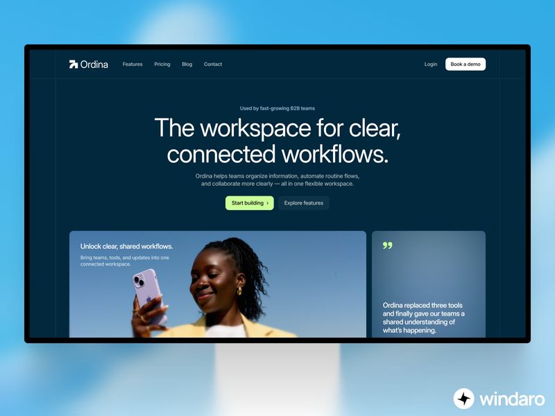 Ordina by Krzysztof Hejna - Uncategorized design asset by framer