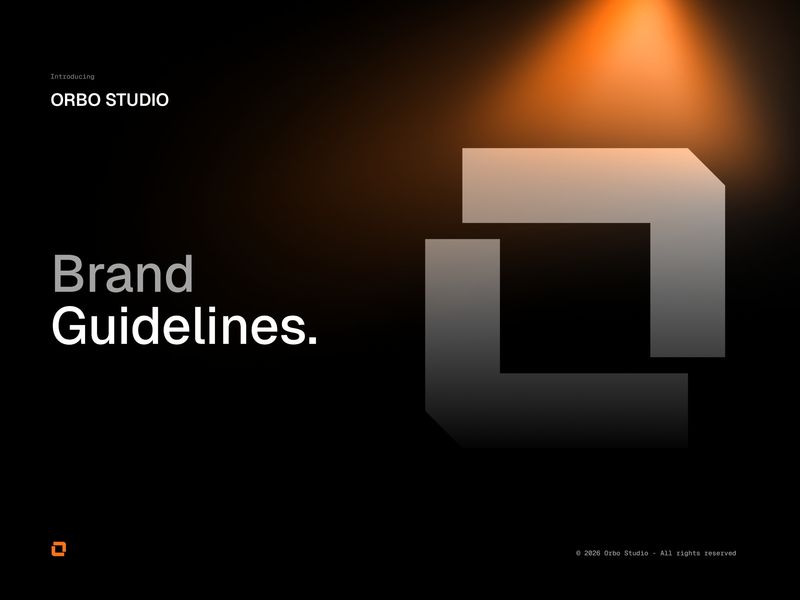 Orbo Studio | Brand Identity & Visual System