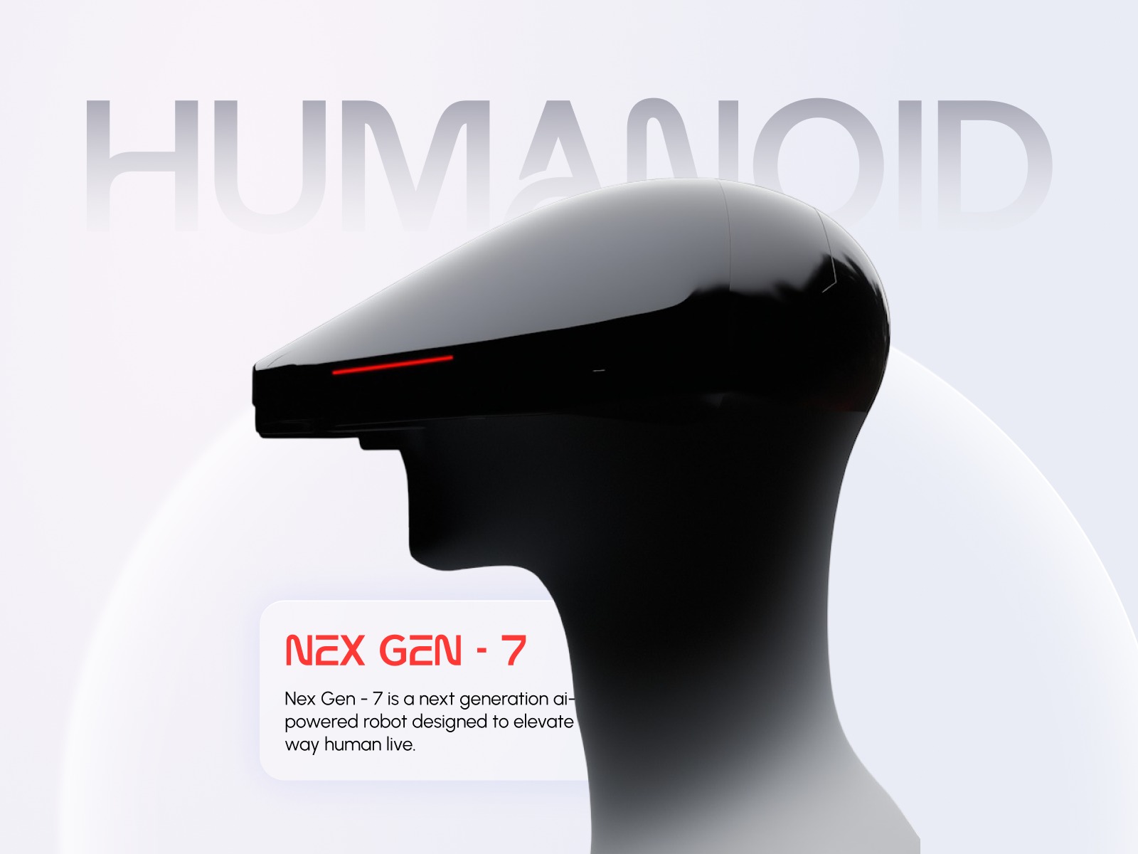 Futuristic AI Landing Page Image 0