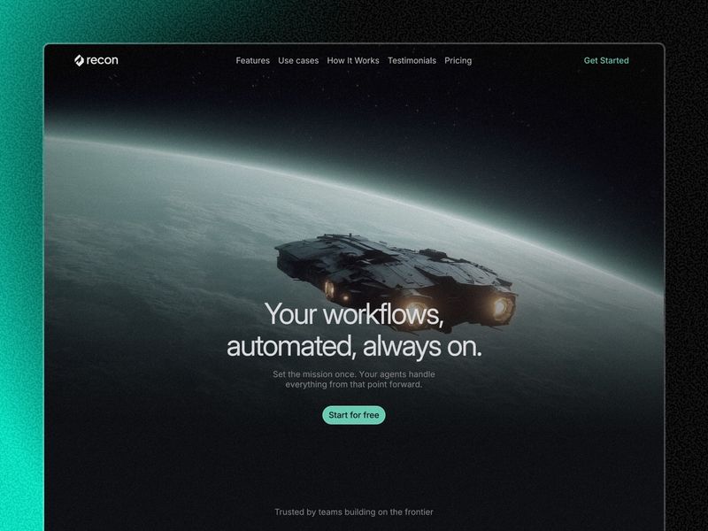 Recon by Arthur Duchesne - Uncategorized design asset by framer