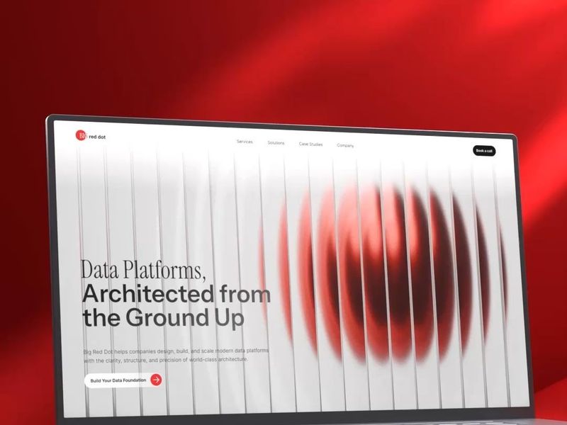 BigRedDot - Brand, Landing Page Hero Concept