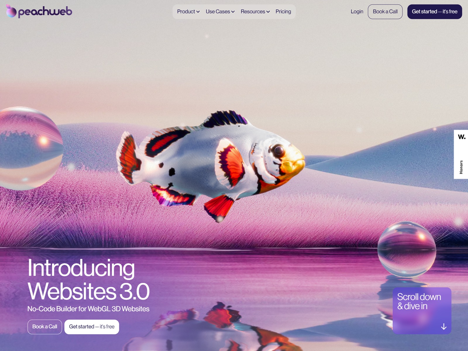 PeachWeb 3D Website Builder Image 0