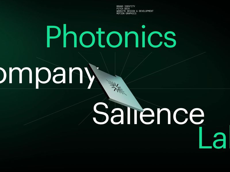 Salience Labs | Brand identity, website, pitch deck