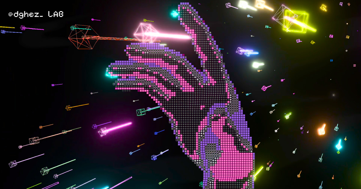 ASTRODITHER — Robert Borghesi LAB — [SIGNAL. LOST. BEAUTY. FOUND. DIGITAL. CHAOS.]