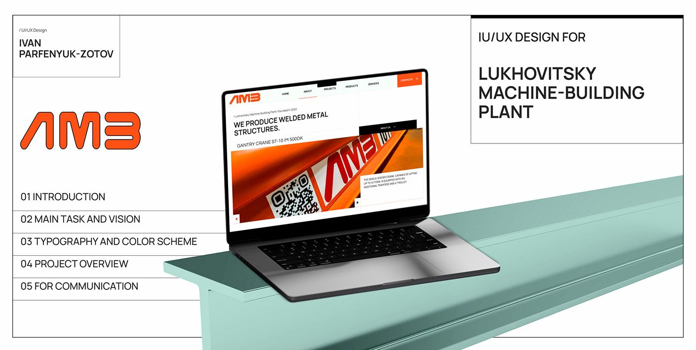 UI/UX for LMZ | Corporate website