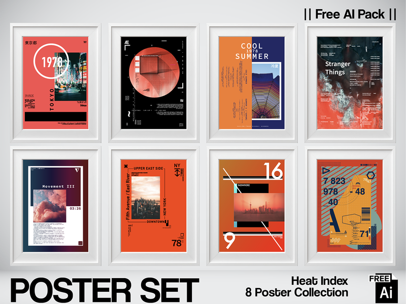 Heat Index — 8 Free AI Posters