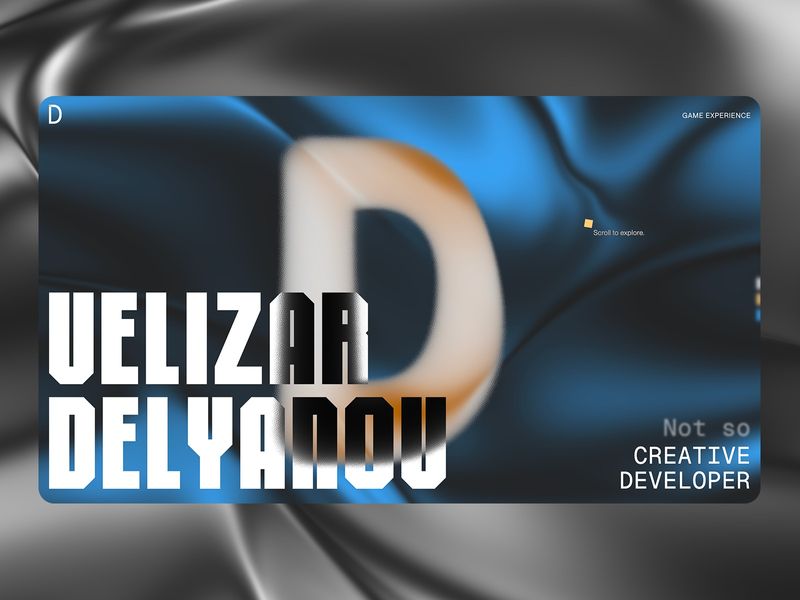 Velizar Delyanov Portfolio