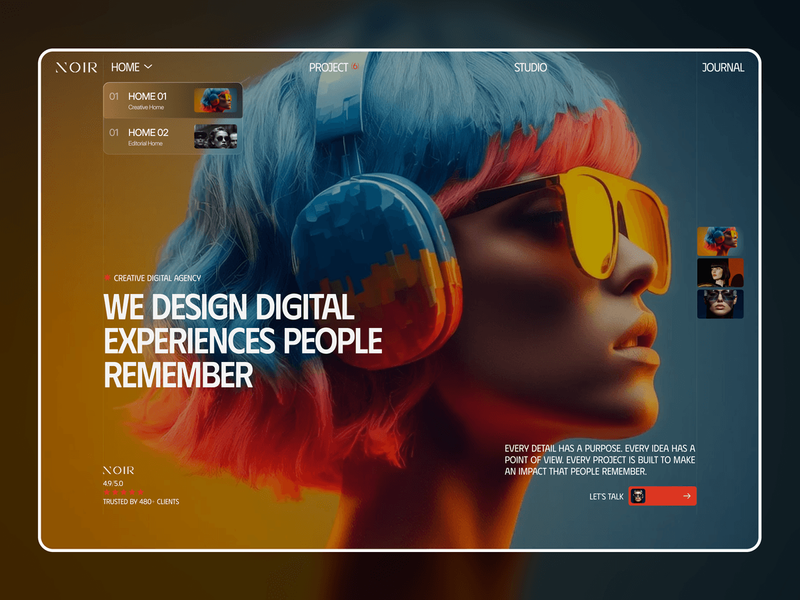 NOIRR - Uncategorized design asset by framer
