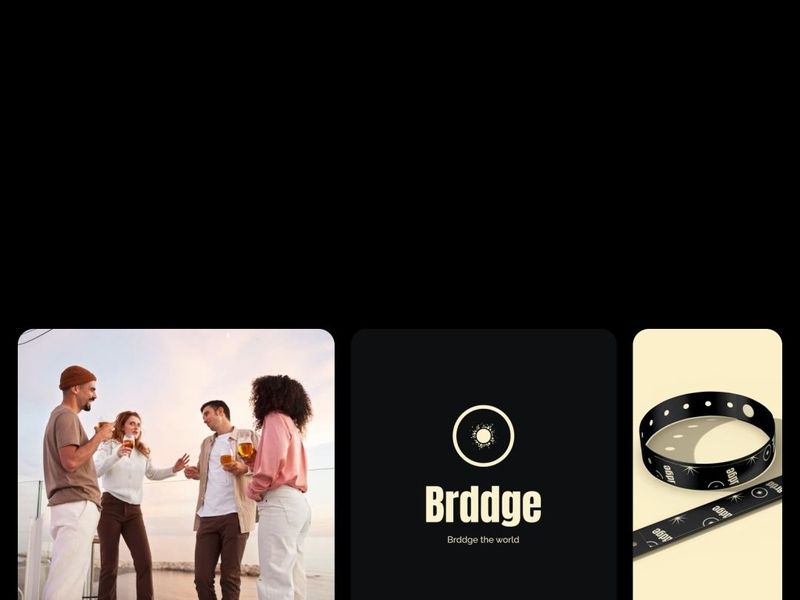 Brddge Branding Design | Event Booking UI/UX