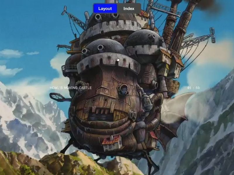 Layout to index 🔄