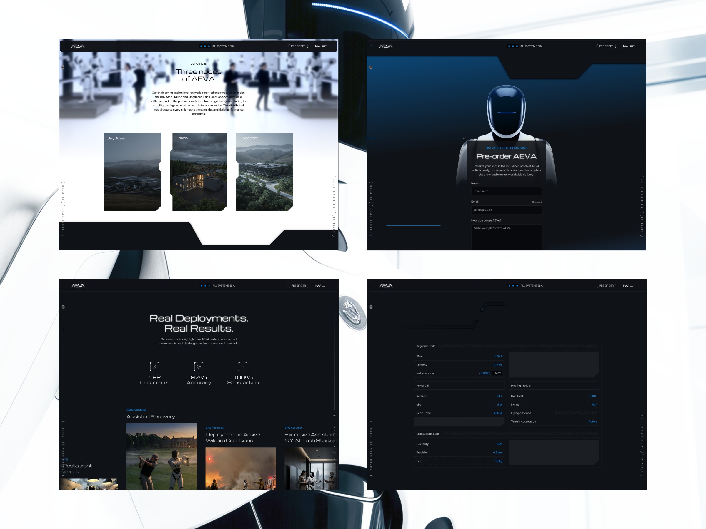 AEVA Free Framer template Image 0