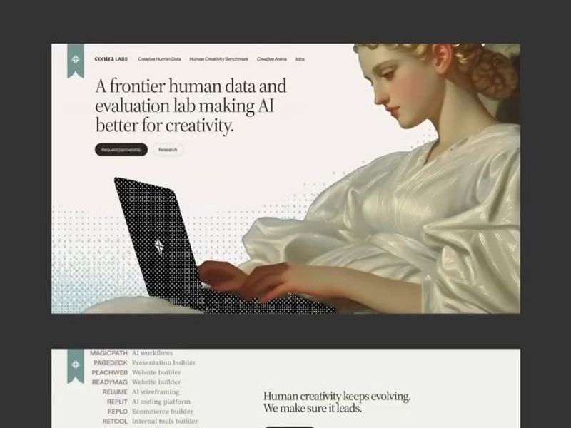 Brand Identity, Website & Interaction Design for Contra Labs 
