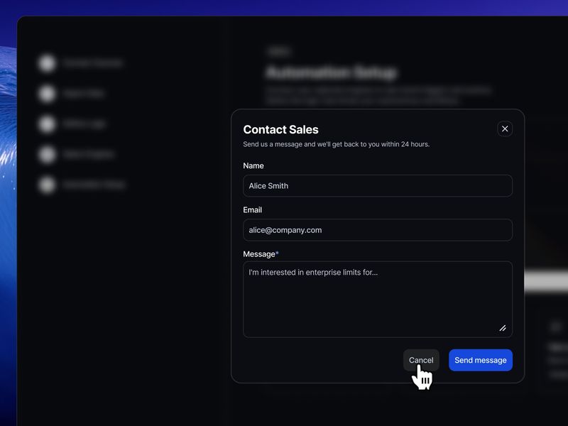 Modal - Consistent UI