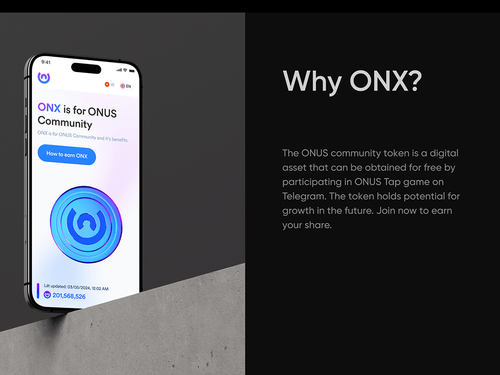 ONX - Community Token | Branding & UI/UX Design