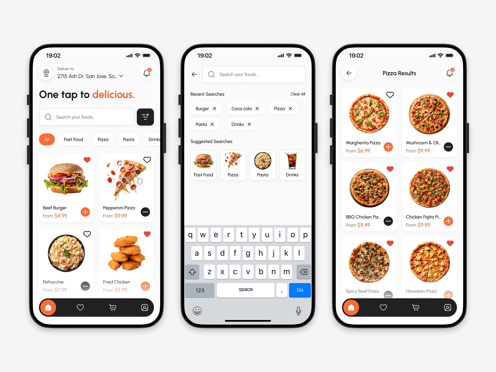 Food Delivery Mobile App UI Design — Mealvora Image 2