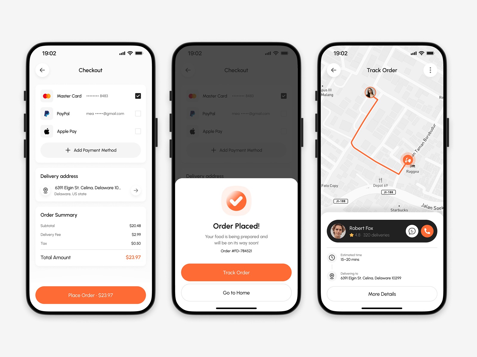 Food Delivery Mobile App UI Design — Mealvora Image 4