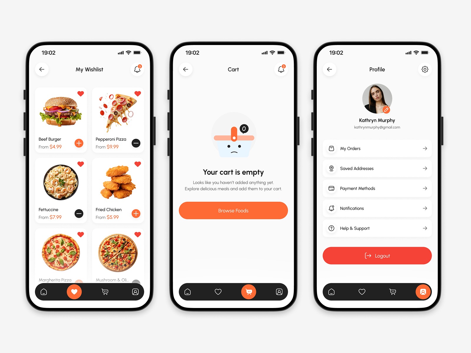 Food Delivery Mobile App UI Design — Mealvora Image 5