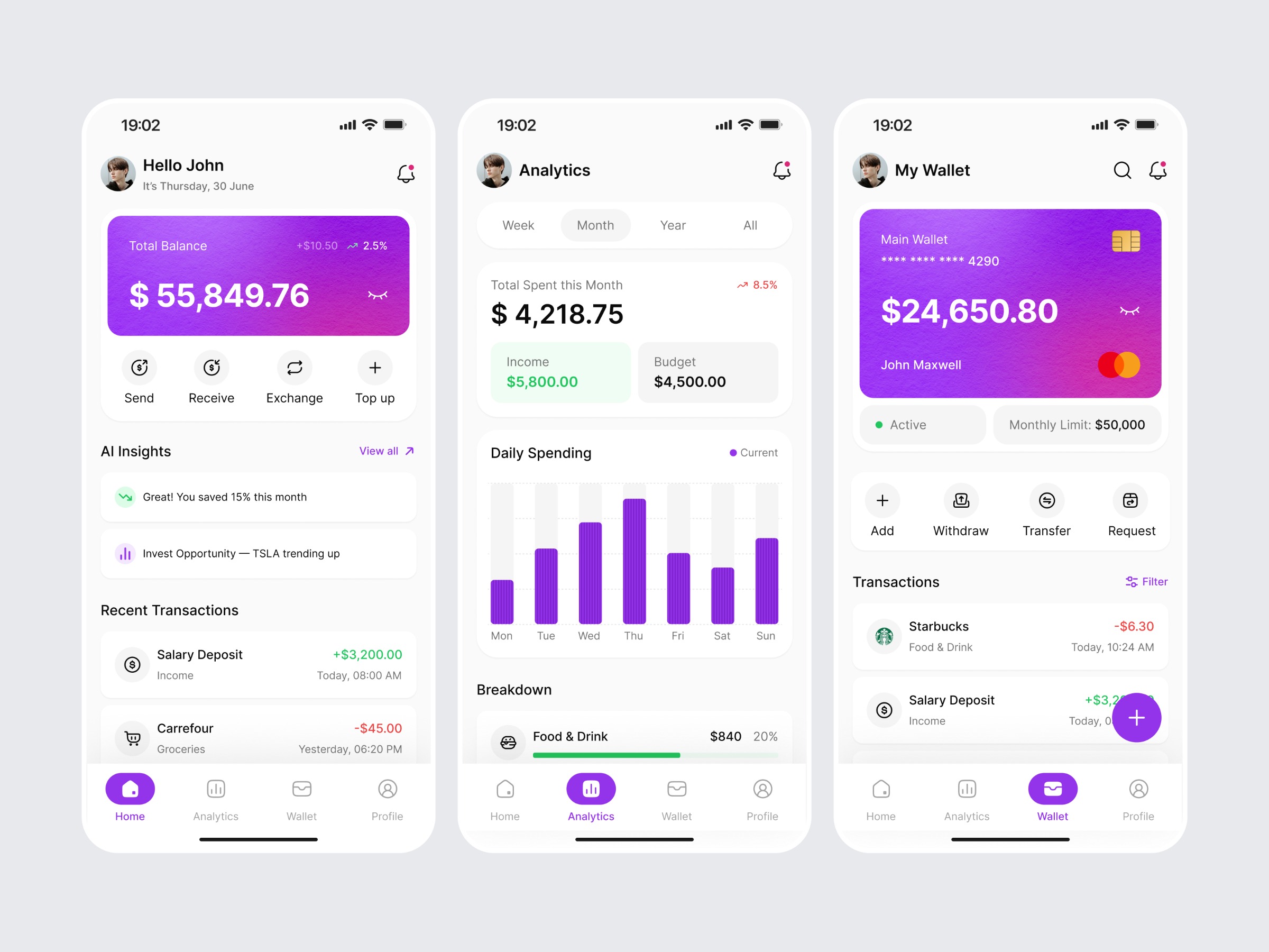 Fintech – Personal Finance Mobile App Image 0