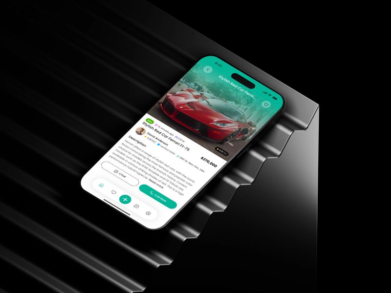 Classified Marketplace Mobile App - Product Details Screen
