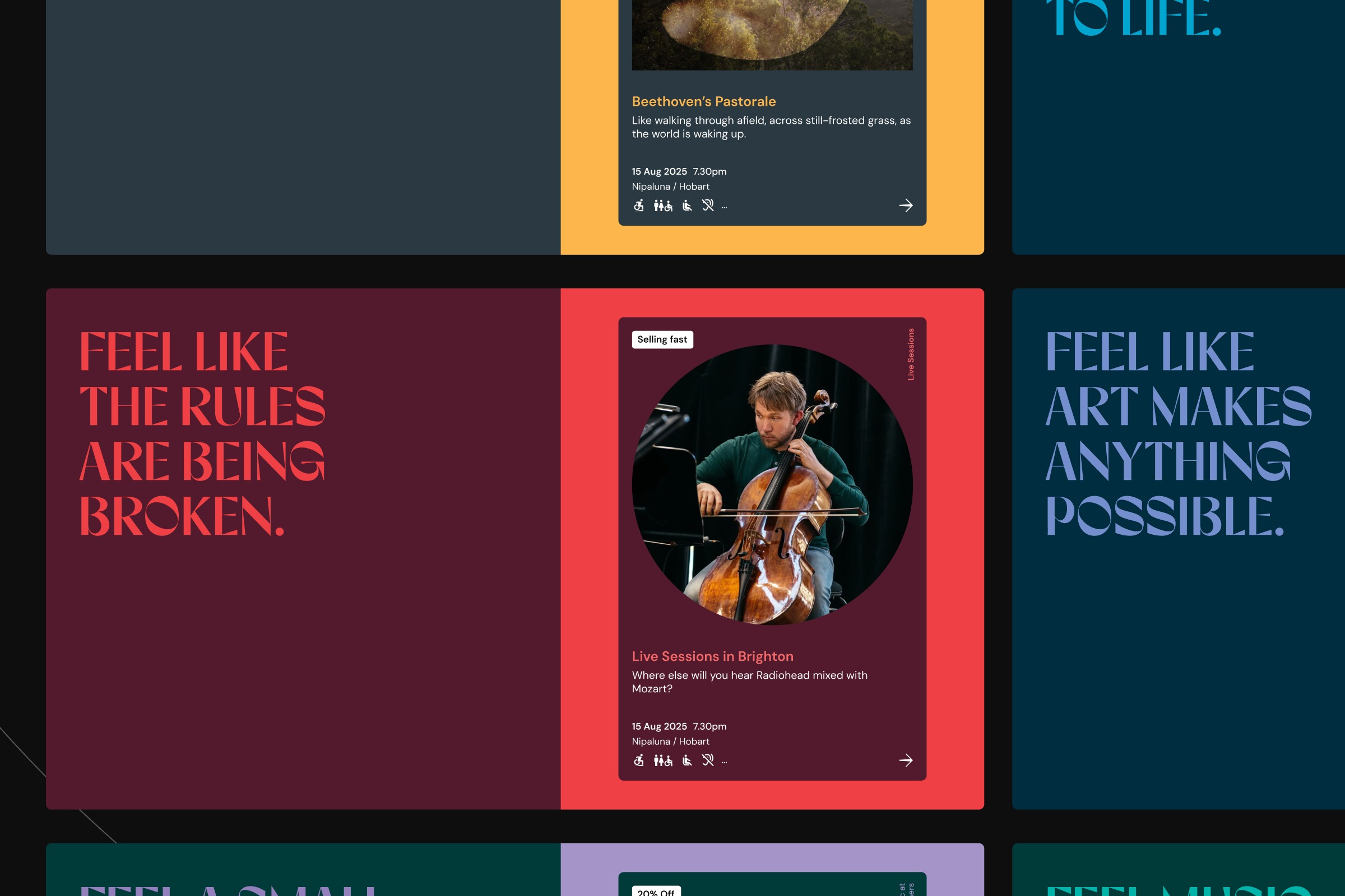 Tasmanian Symphony Orchestra Website Image 2