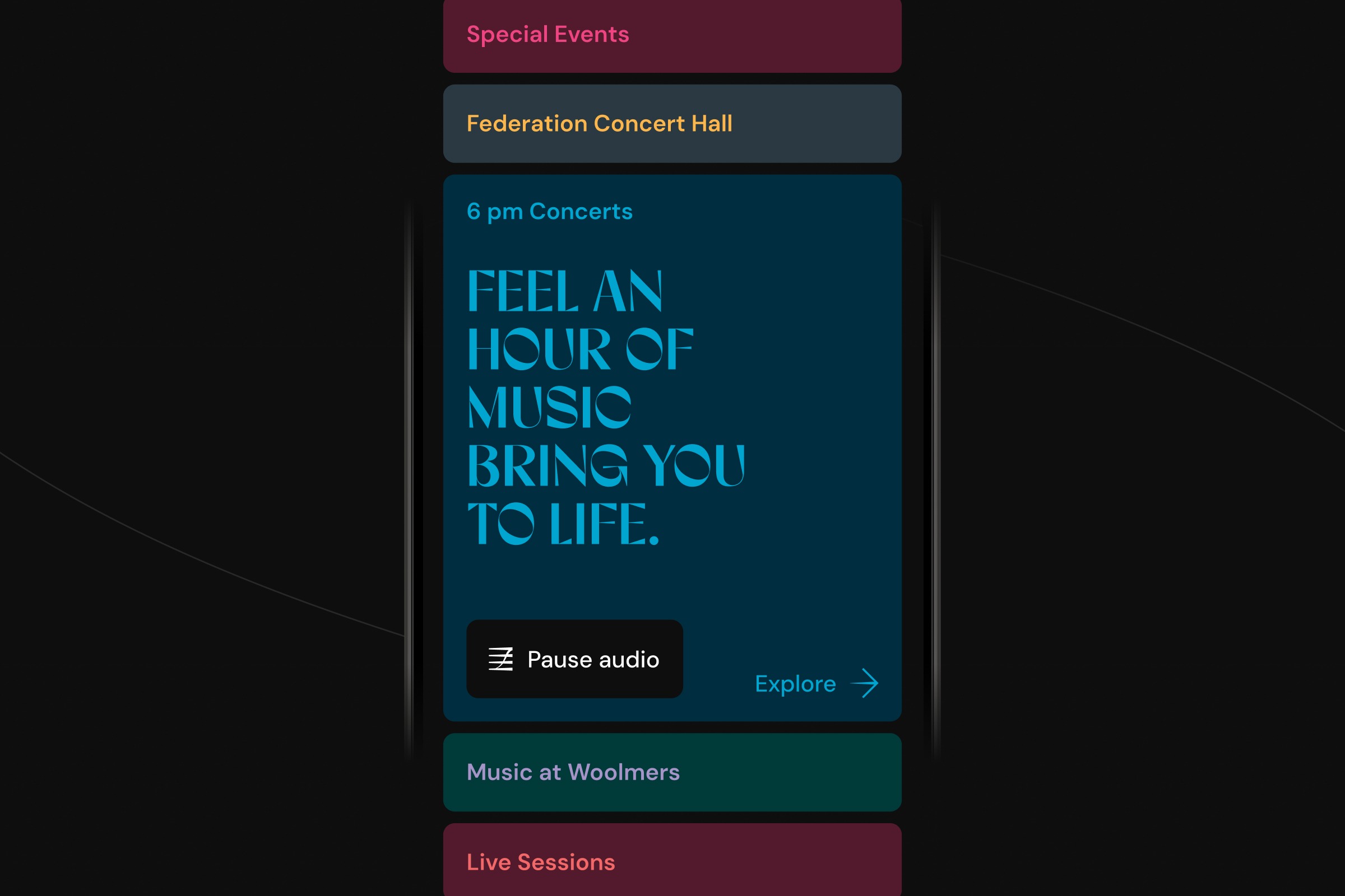 Tasmanian Symphony Orchestra Website Image 4