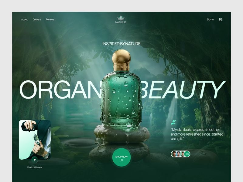 E-Commerce Website for Beauty Products 