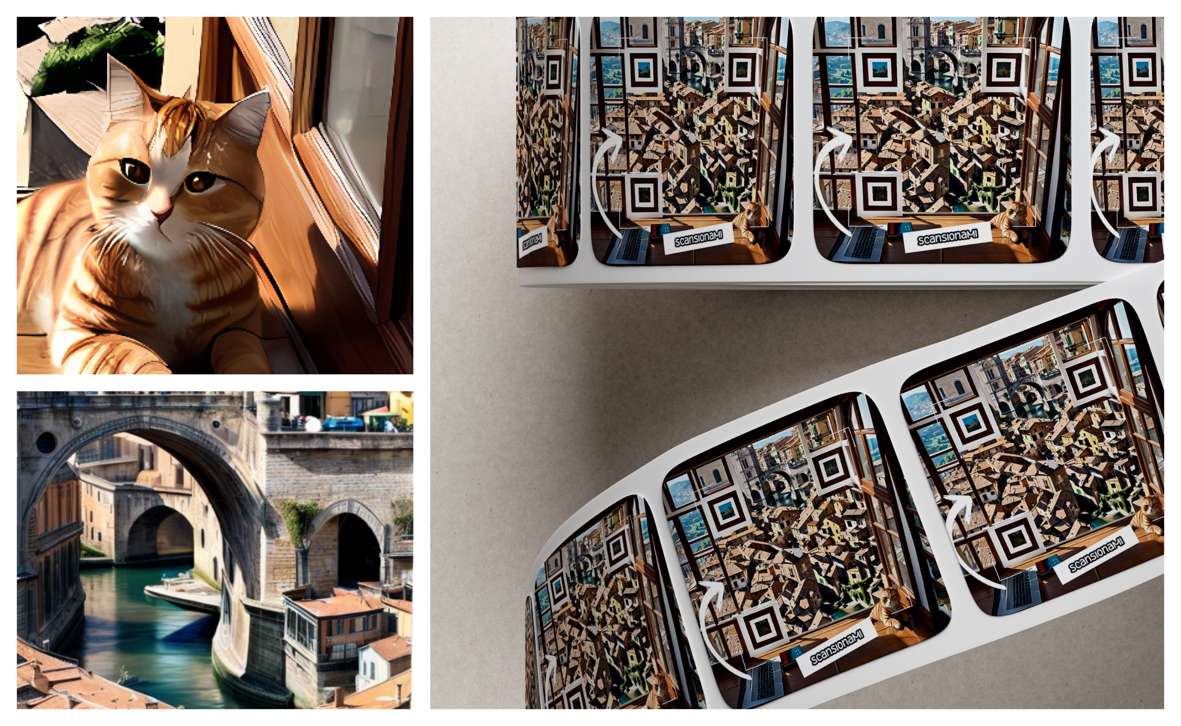 Art QR Code — Italy in every pixel Image 1