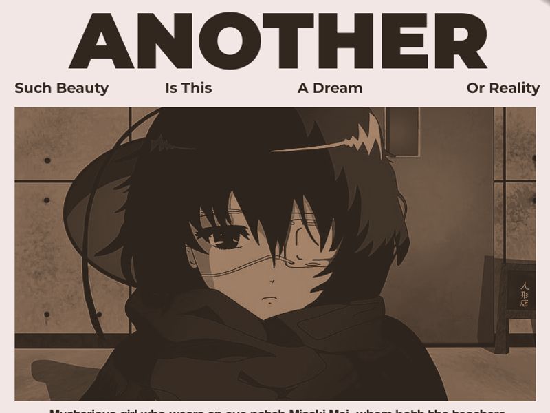 Anime Another Design Poster
