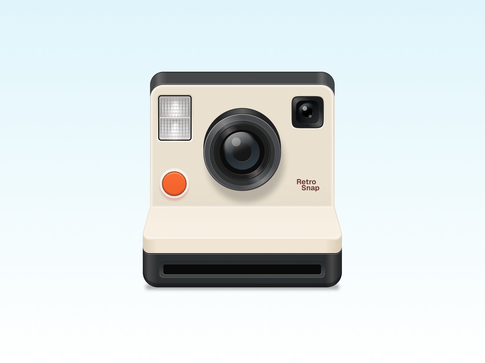Polaroid Cameras Skeuomorphism Image 0