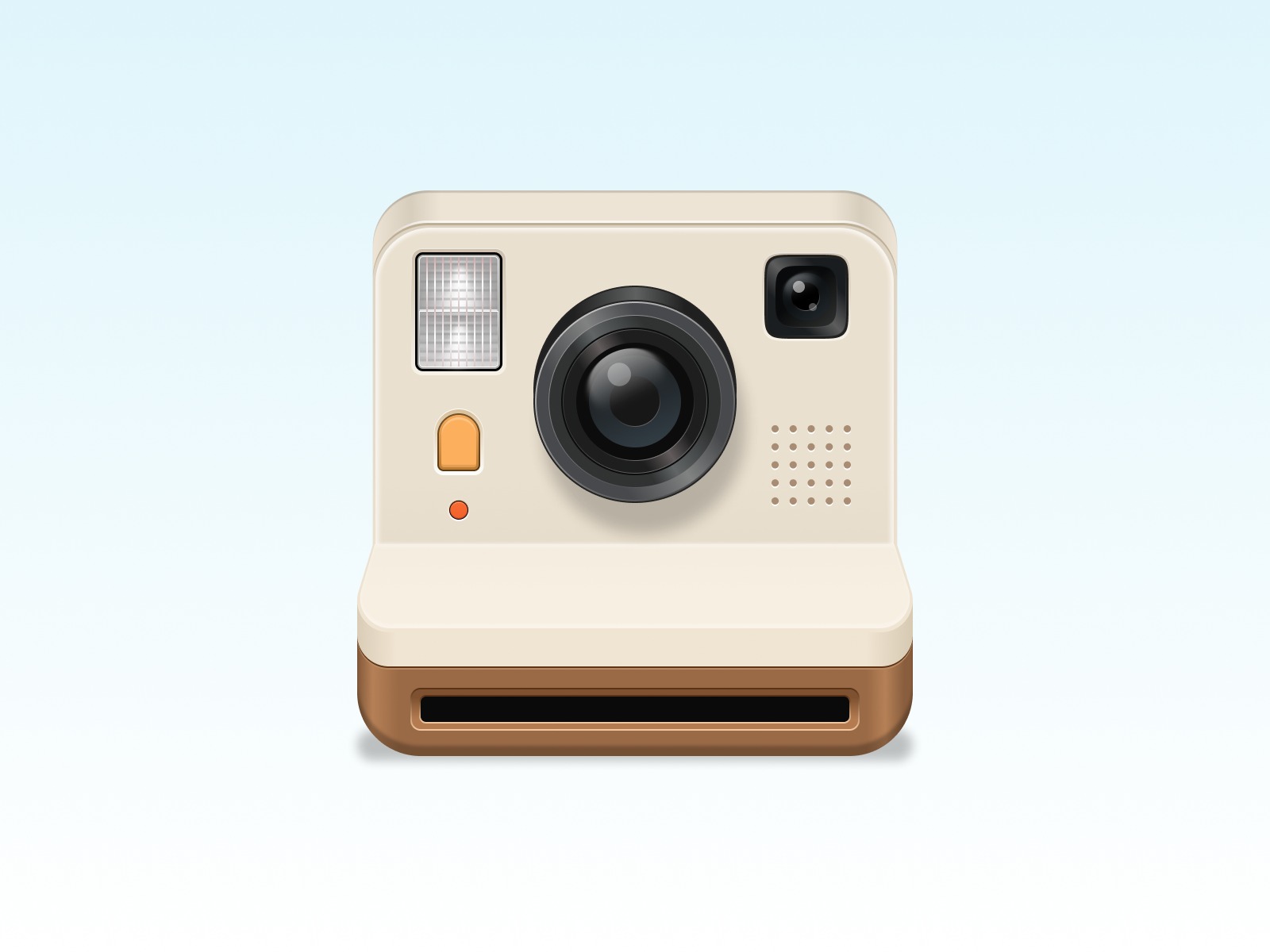 Polaroid Cameras Skeuomorphism Image 1