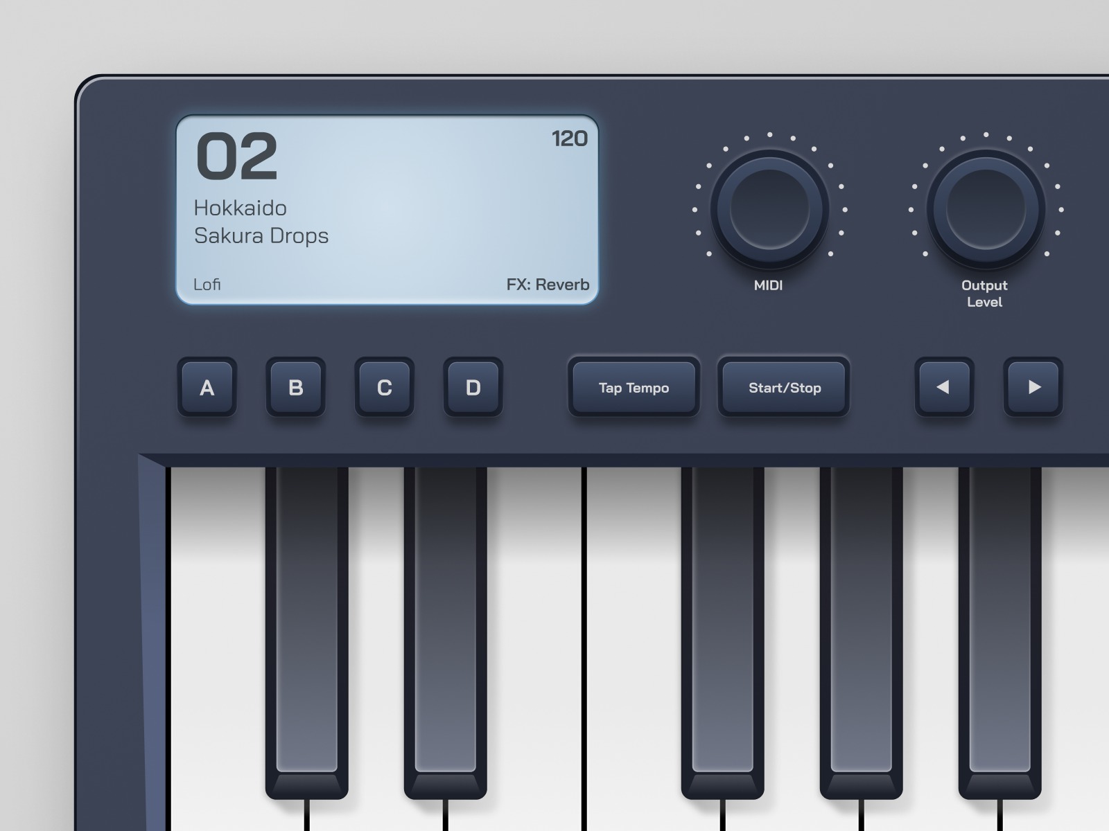 Midi Controller Skeuomorphic Image 2